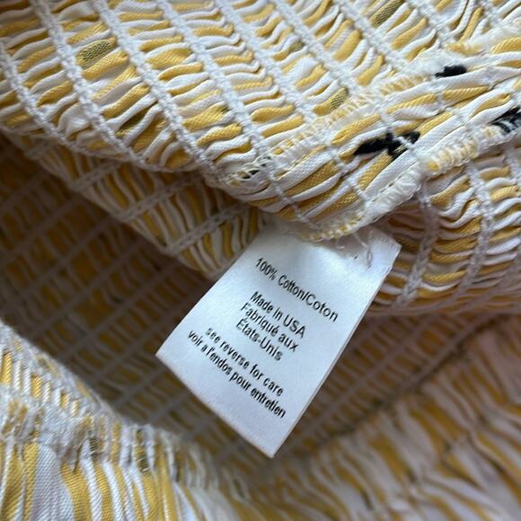 CAROLINE CONSTAS Calida Smocked Top - Picture 14 of 16